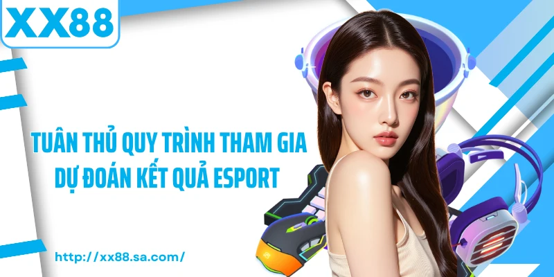 Tuân thủ quy trình tham gia dự đoán kết quả esport 